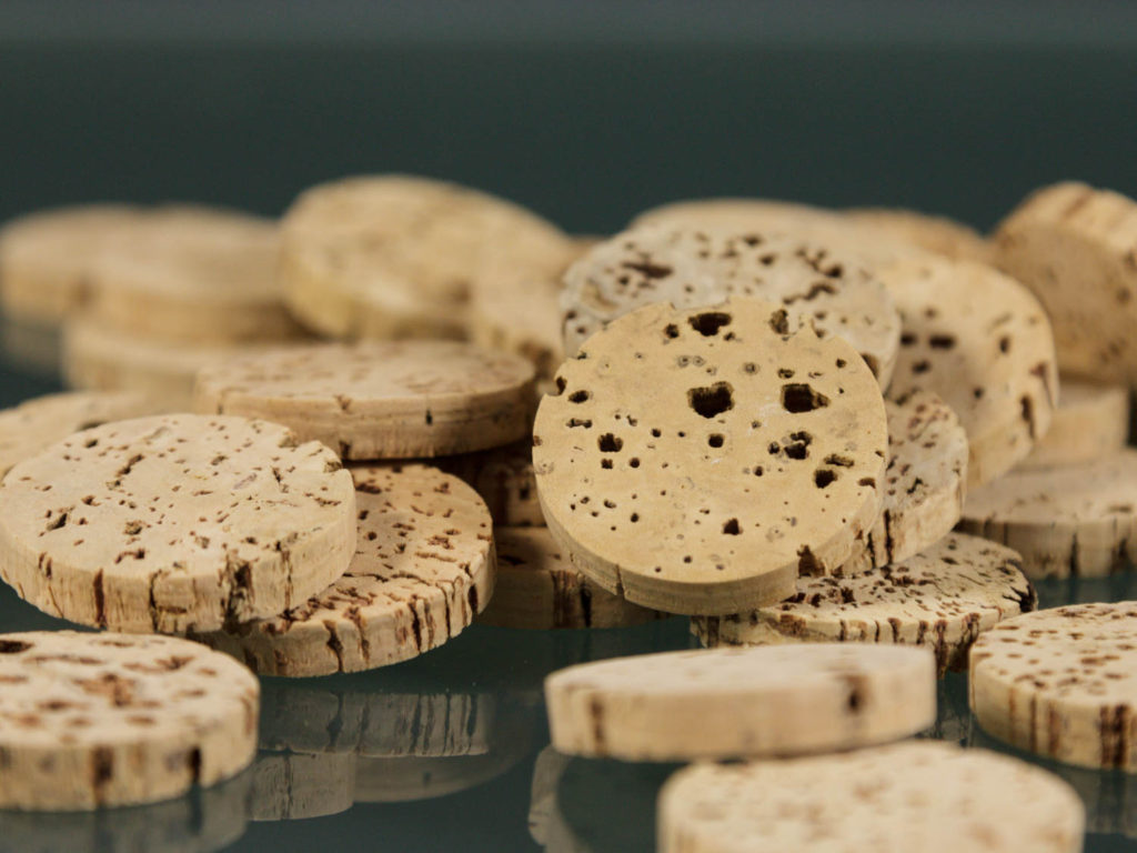 Cork circles D3/4cm (1000u) FLOOS, the Crafter's Secret