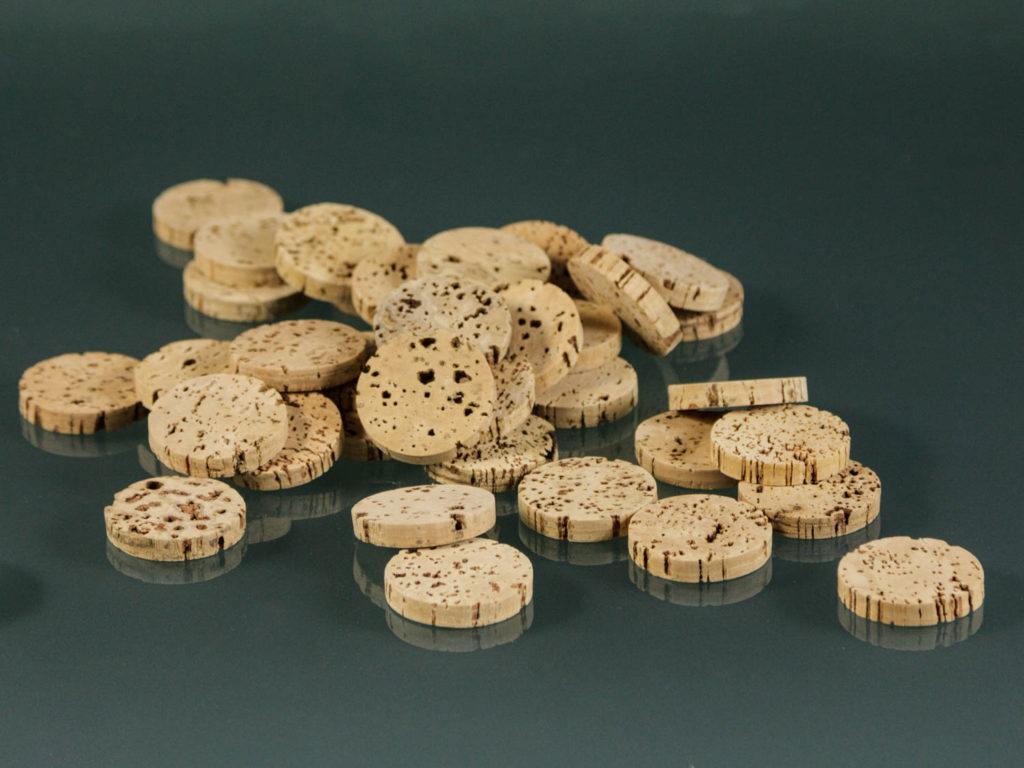 Cork circles D3/4cm (1000u) FLOOS, the Crafter's Secret